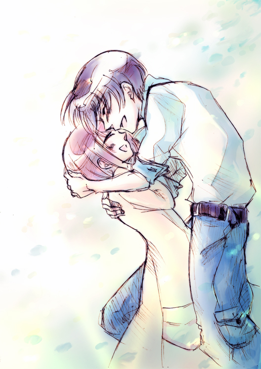 takeru and rina (bokujou monogatari and 2 more) drawn by sorakazemiko