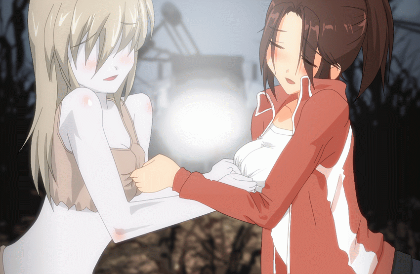 zoey and witch (left 4 dead and 1 more) drawn by hangaku