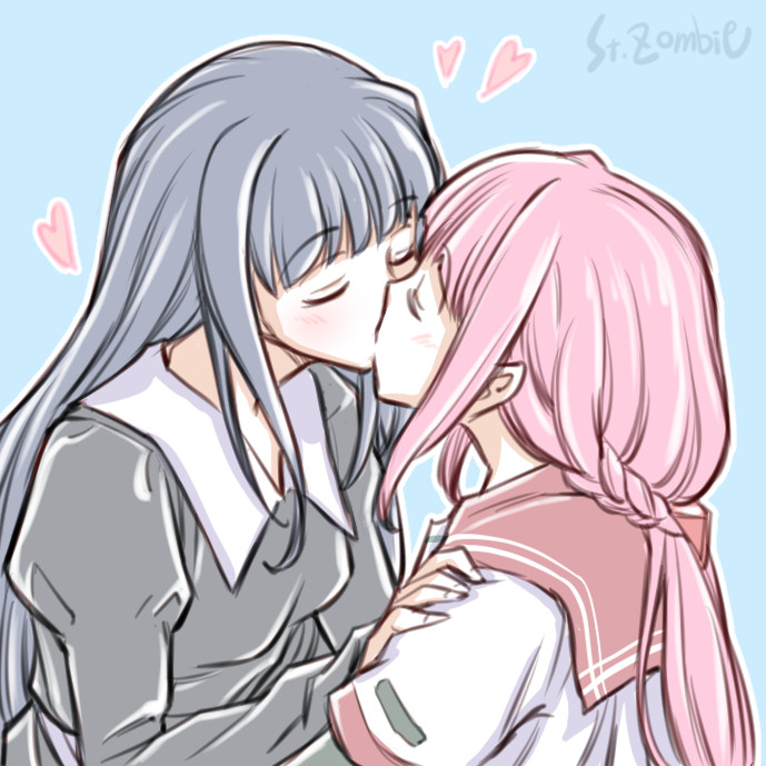 tamaki iroha and nanami yachiyo (mahou shoujo madoka magica and 1 more) drawn by studiozombie