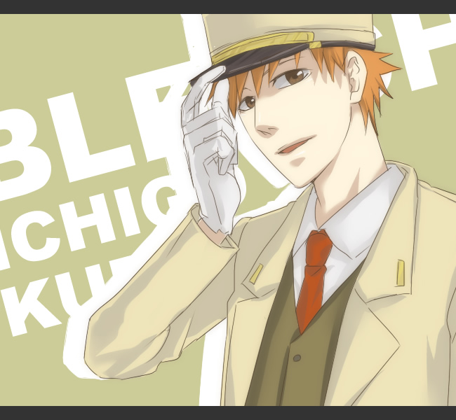 kurosaki ichigo, claire stanfield, and morita masakazu (bleach and 1 more) drawn by hashi0322