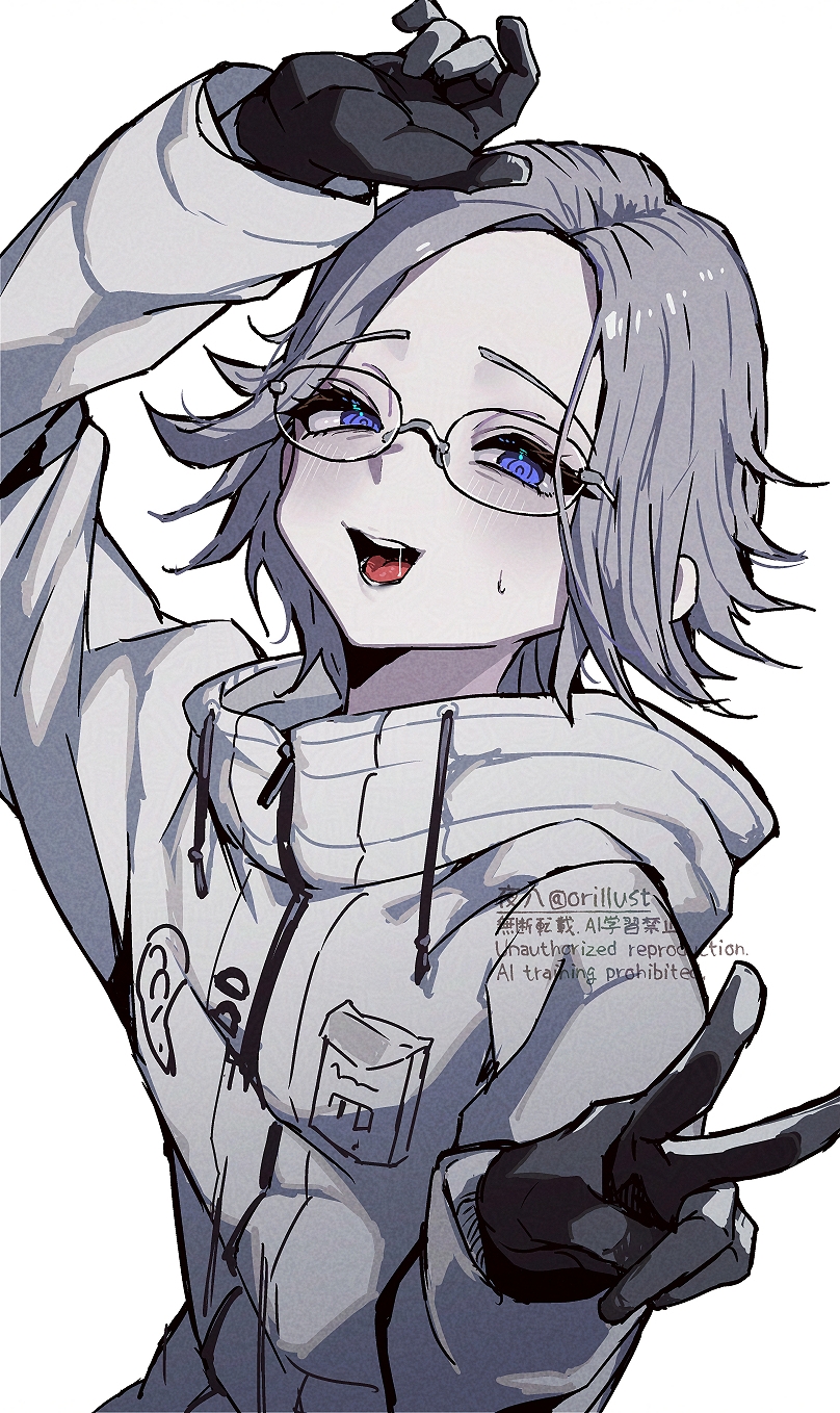 aotsuki eito (the hundred line -last defense academy-) drawn by yoruhachi