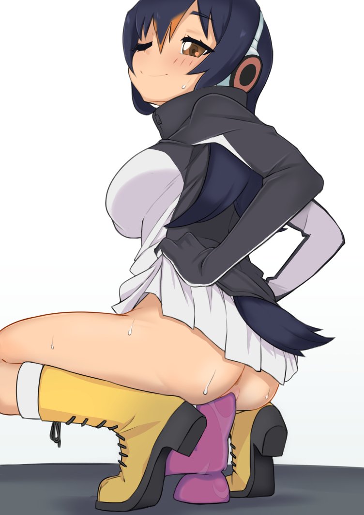 gentoo penguin (kemono friends) drawn by illu_(illu_stratos)