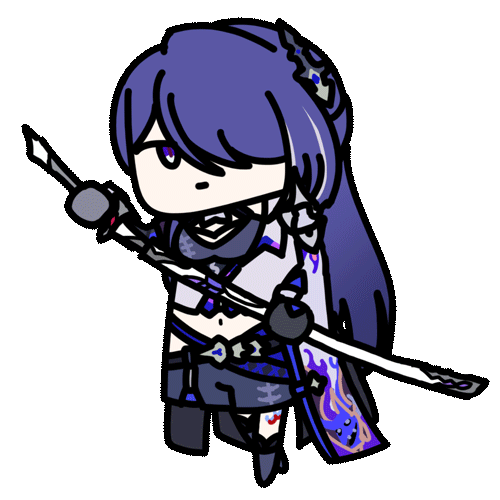 acheron (honkai and 1 more) drawn by seseren