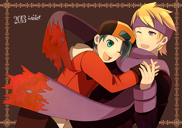 ethan and morty (pokemon and 1 more) drawn by himari_g_(sr)