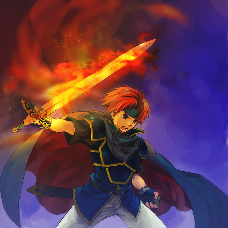 roy (fire emblem and 1 more) drawn by kaito_(sawayakasawaday)