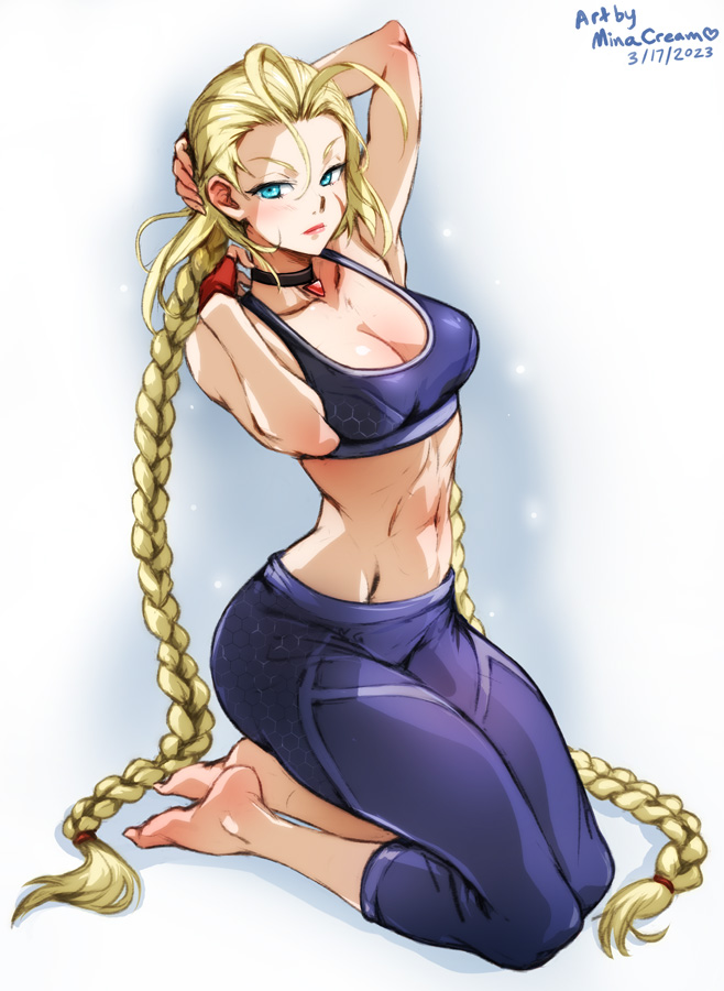 cammy white (street fighter and 1 more) drawn by mina_cream