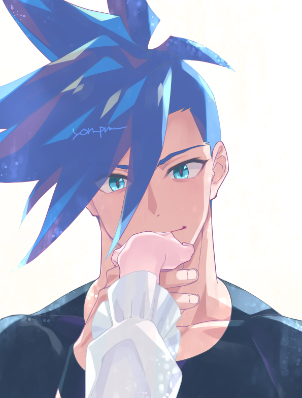 lio fotia and galo thymos (promare) drawn by yon_prmr