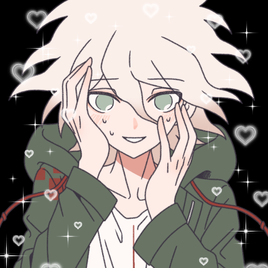komaeda nagito (danganronpa and 1 more) drawn by komanami_kawaii