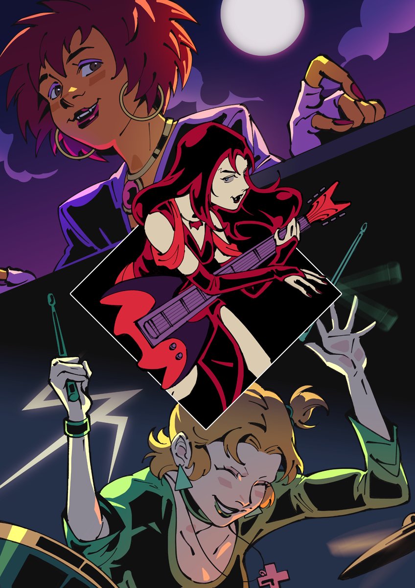 thorn, dusk, and luna (scooby-doo) drawn by officeanomaly
