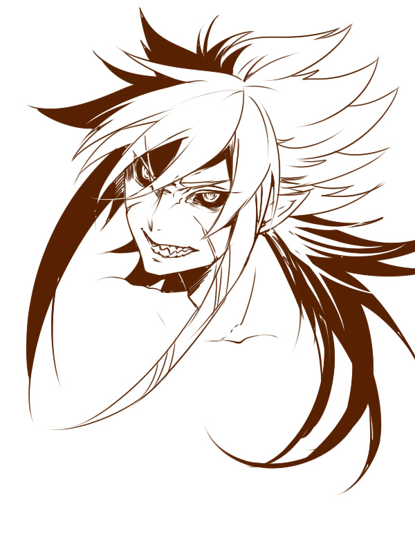 garushaa wolfein (inazuma eleven and 2 more) drawn by zuwai_kani