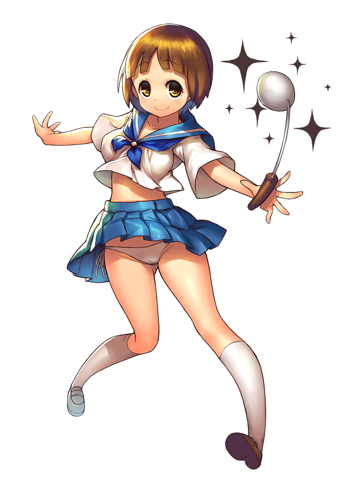 mankanshoku mako (kill la kill) drawn by kinjo_kuromomo