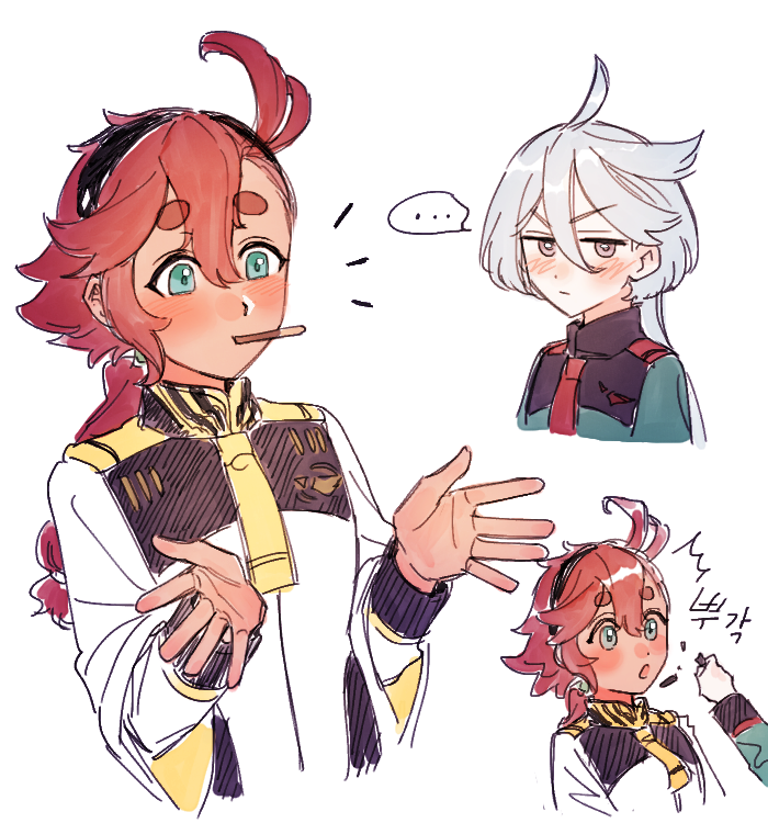 suletta mercury and miorine rembran (gundam and 1 more) drawn by akdrh25