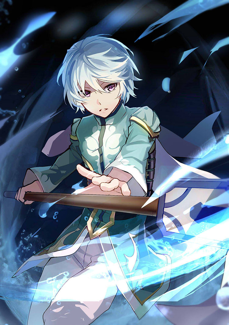 mikleo (tales of and 1 more) drawn by qitoli