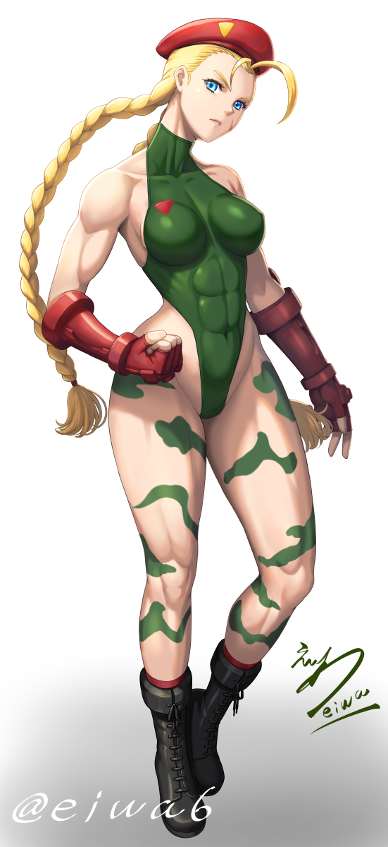 cammy white (street fighter and 1 more) drawn by eiwa