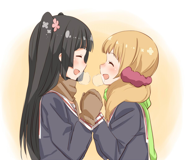 kohashi wakaba and tokita moeko (wakaba girl) drawn by shikou_sakugo_(qqap9gt9k)