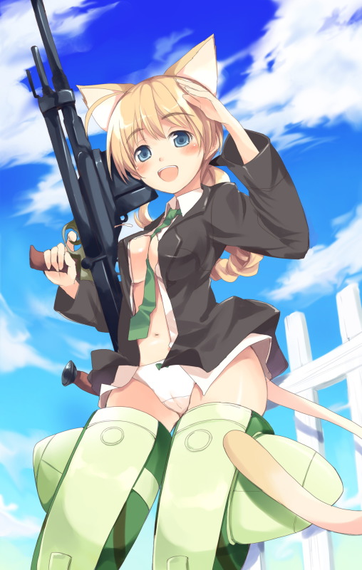lynette bishop (world witches series and 1 more) drawn by hamayumiba_sou
