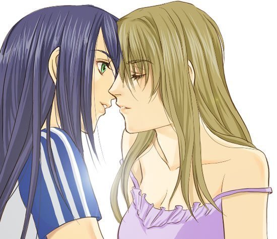 kuga natsuki and fujino shizuru (my-hime) drawn by mico3