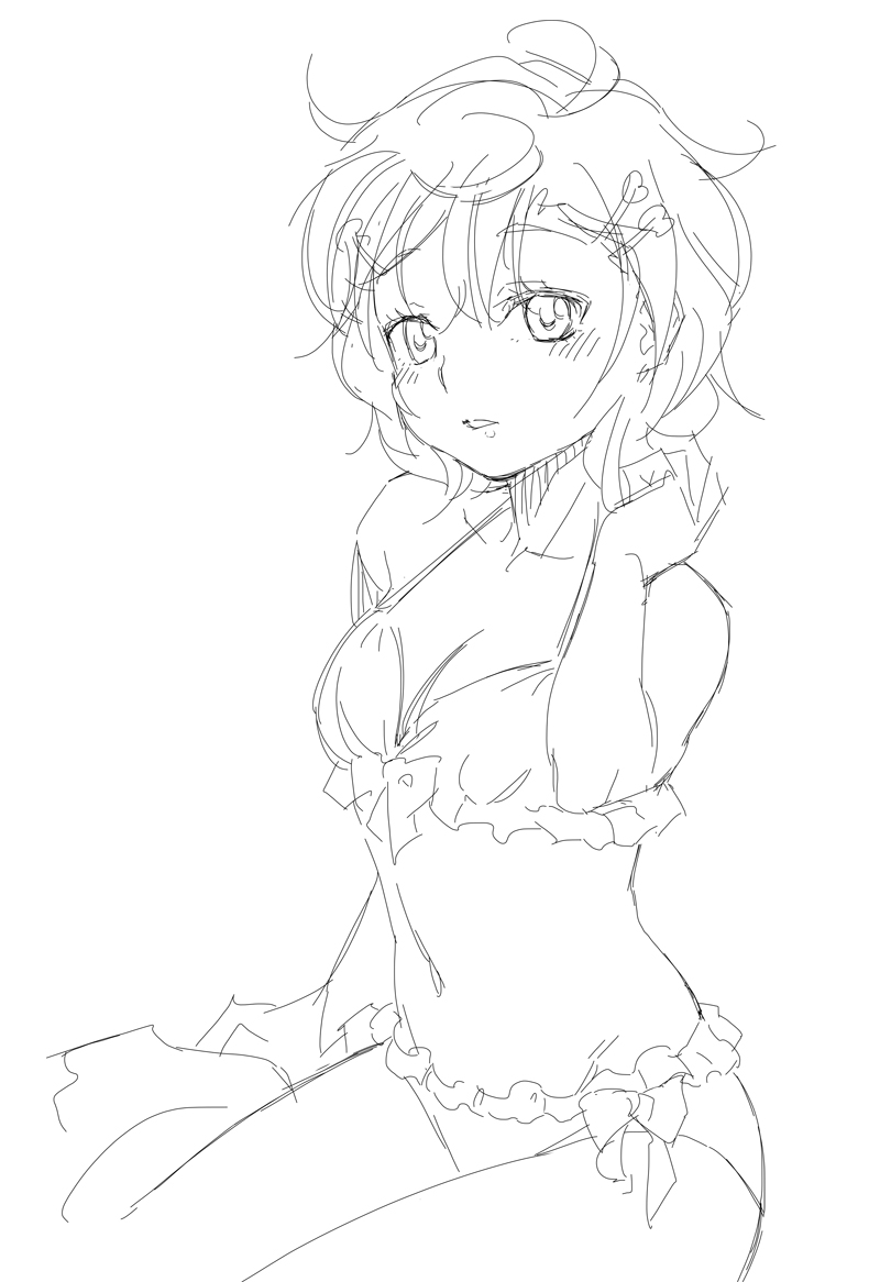 miwa mitsune (mahou shoujo madoka magica and 1 more) drawn by you2