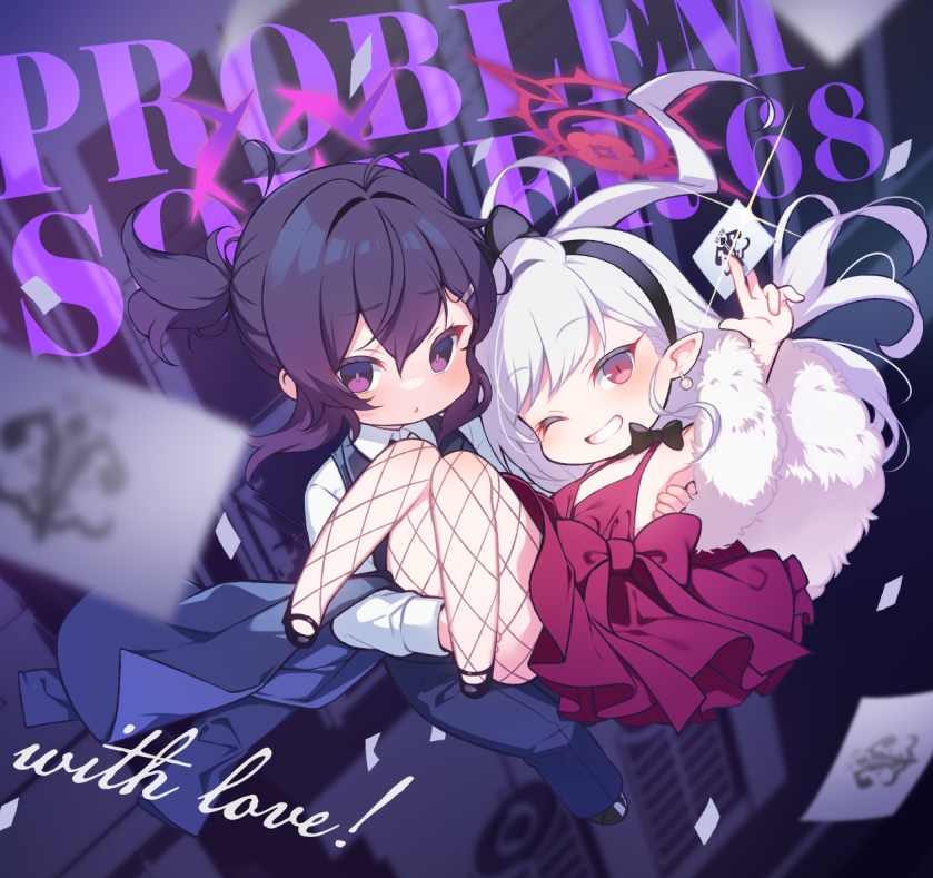 mutsuki and haruka (blue archive) drawn by honda_tamanosuke