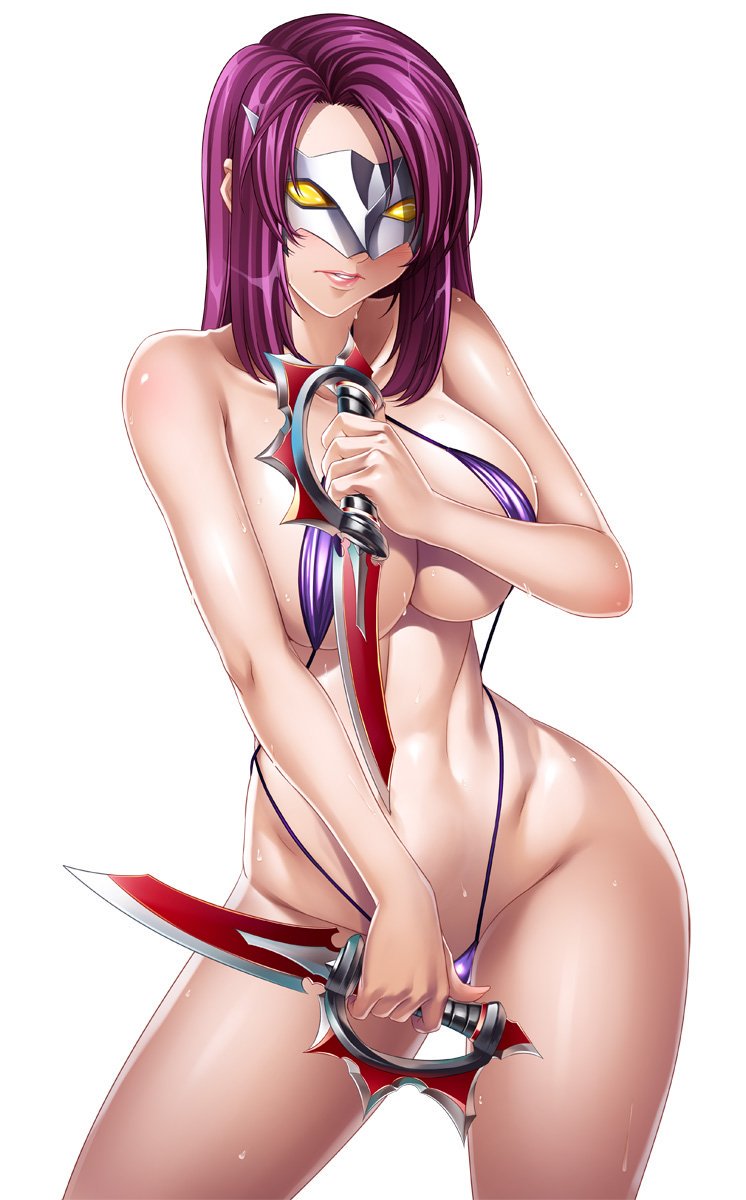 oboro (taimanin and 1 more) drawn by kagami_hirotaka