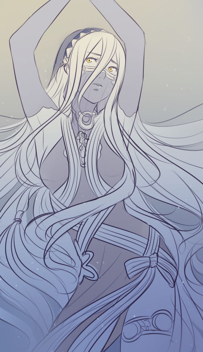 azura (fire emblem and 1 more) drawn by tusia