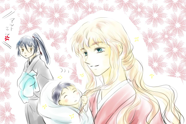 sheryl nome and saotome alto (macross and 1 more) drawn by hanada_ryuuki