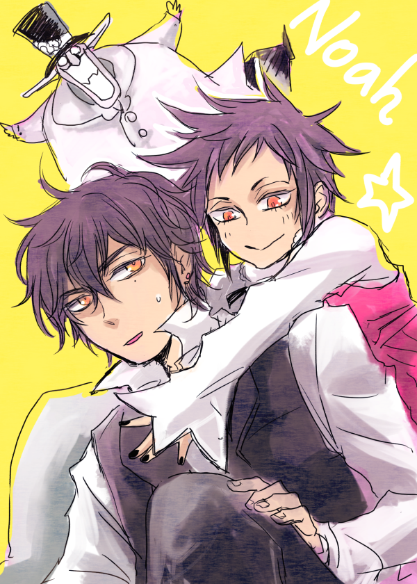 road kamelot, tyki mikk, and millennium earl (d.gray-man) drawn by n_ptm