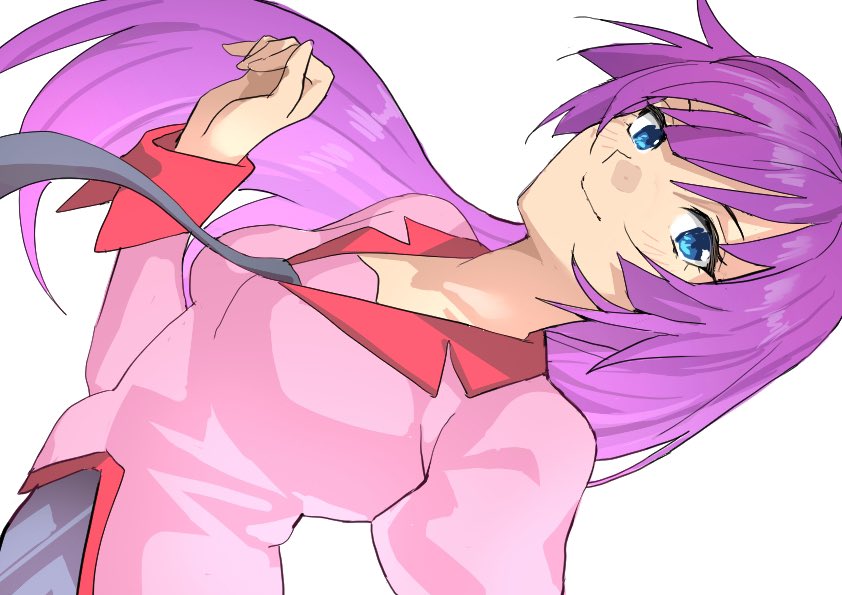 senjougahara hitagi (monogatari and 1 more) drawn by nari_(nari149528)