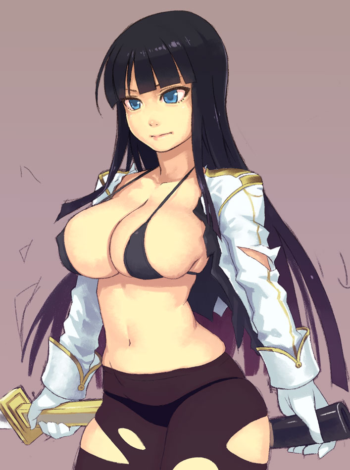 ikaruga (senran kagura and 1 more) drawn by yuuji_(and)