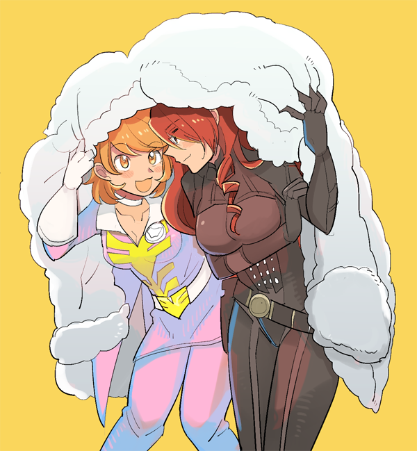 takeba yukari and kirijou mitsuru (persona and 4 more) drawn by kida_yuu