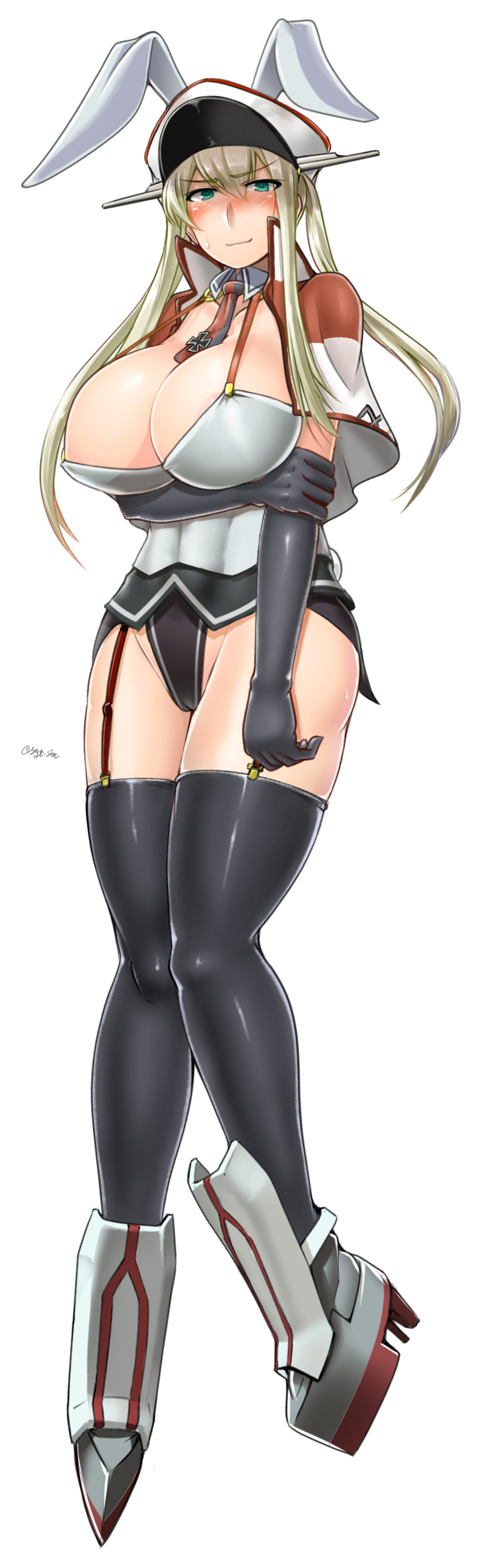 graf zeppelin (kantai collection) drawn by saizu_nitou_gunsou