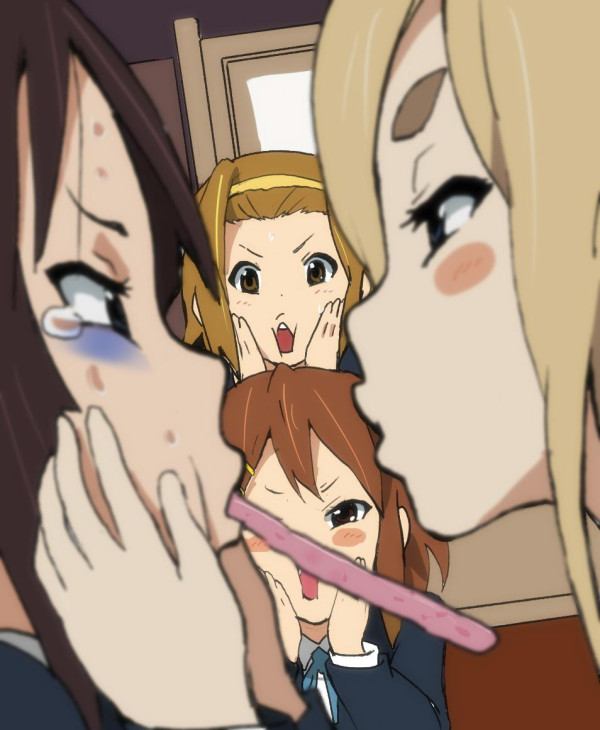 akiyama mio, hirasawa yui, tainaka ritsu, and kotobuki tsumugi (k-on!)