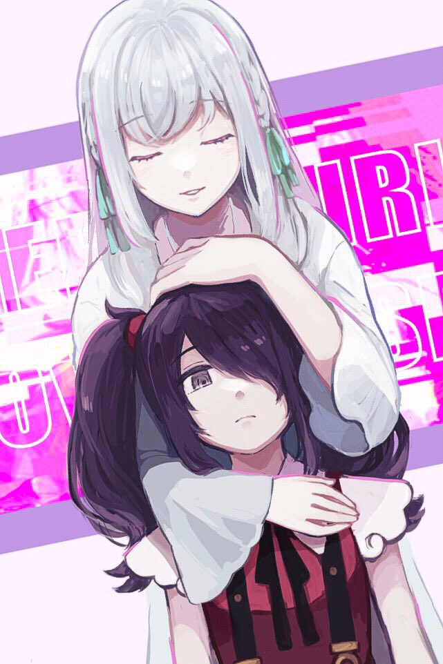 ame-chan and aitsuki nakuru (needy girl overdose and 1 more) drawn by chaba_(w8ge7zupqrtqxbk)