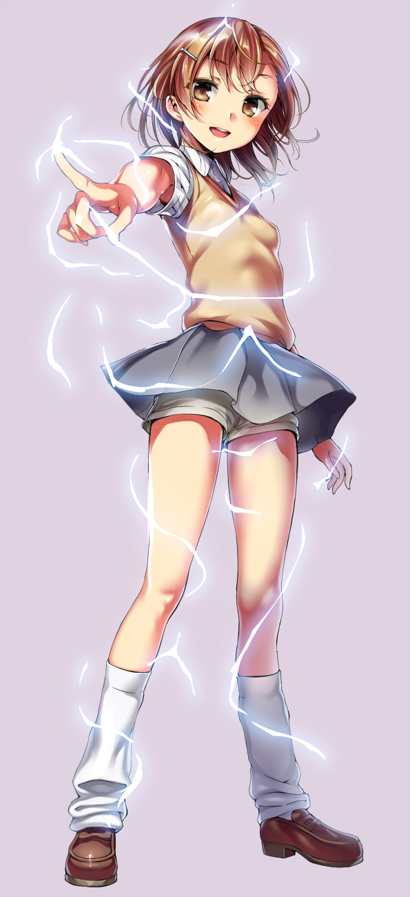 misaka mikoto (toaru majutsu no index and 1 more) drawn by aida_takanobu