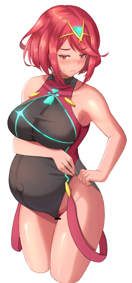 pyra (xenoblade chronicles and 1 more) drawn by nowheresoul