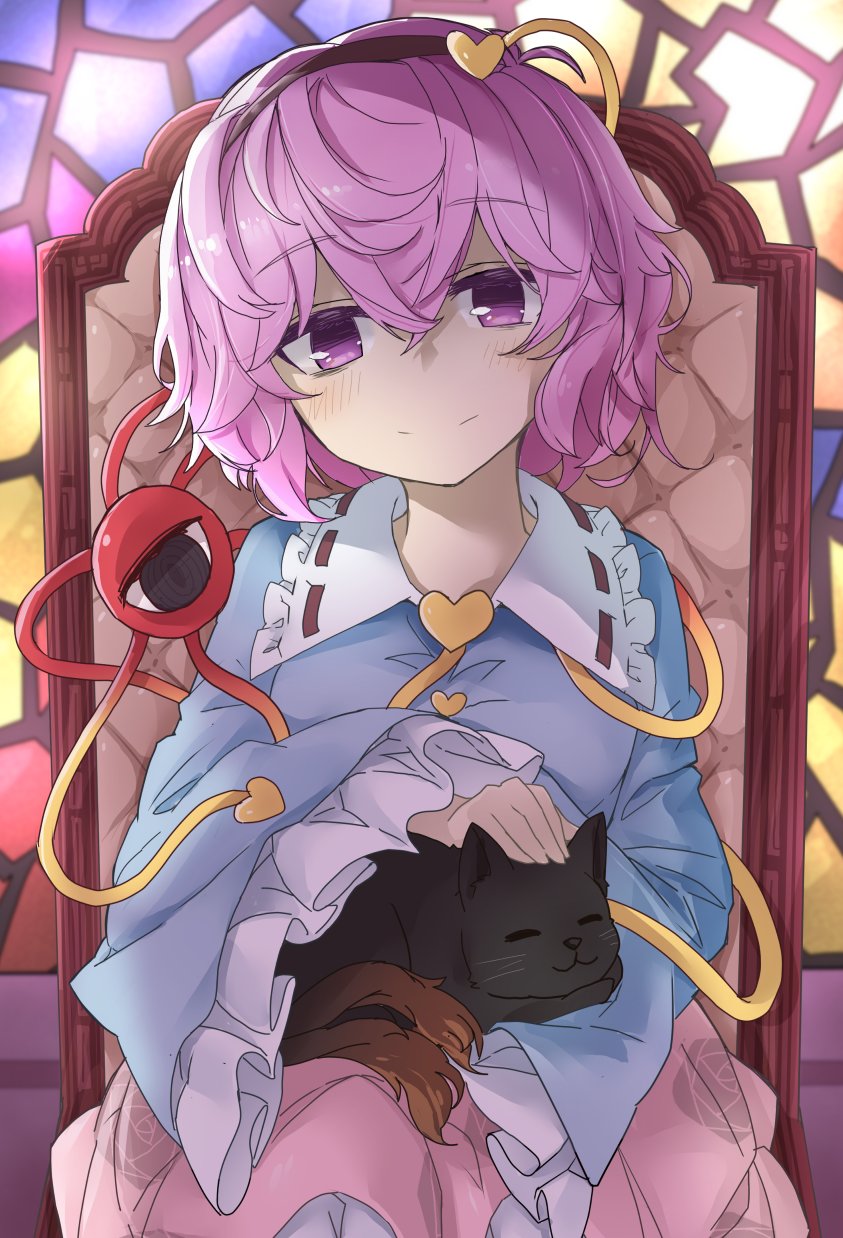 komeiji satori and kaenbyou rin (touhou) drawn by tyouseki