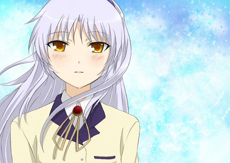 tachibana kanade (angel beats!) drawn by kiiroi_tori