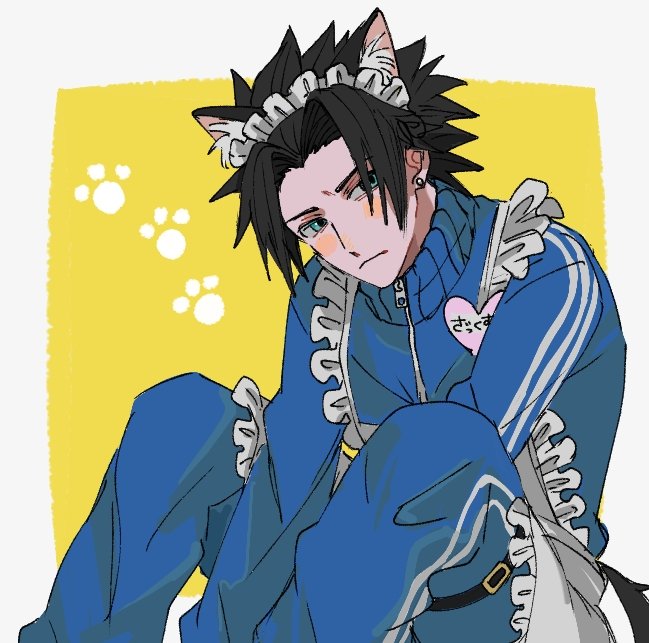 zack fair (final fantasy and 2 more) drawn by mtr_dayoo
