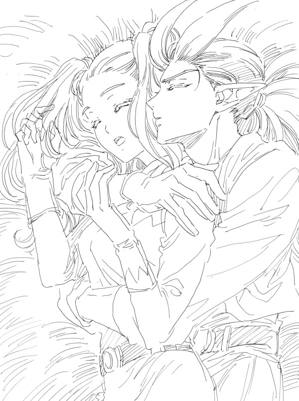 sidoh and female builder (dragon quest and 1 more) drawn by bigeroo_(shangmerry)