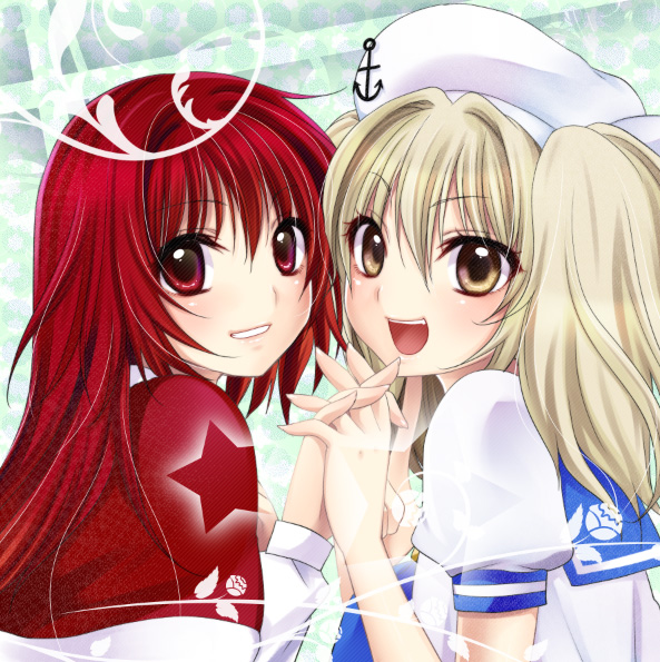 okazaki yumemi and kitashirakawa chiyuri (touhou) drawn by yukian