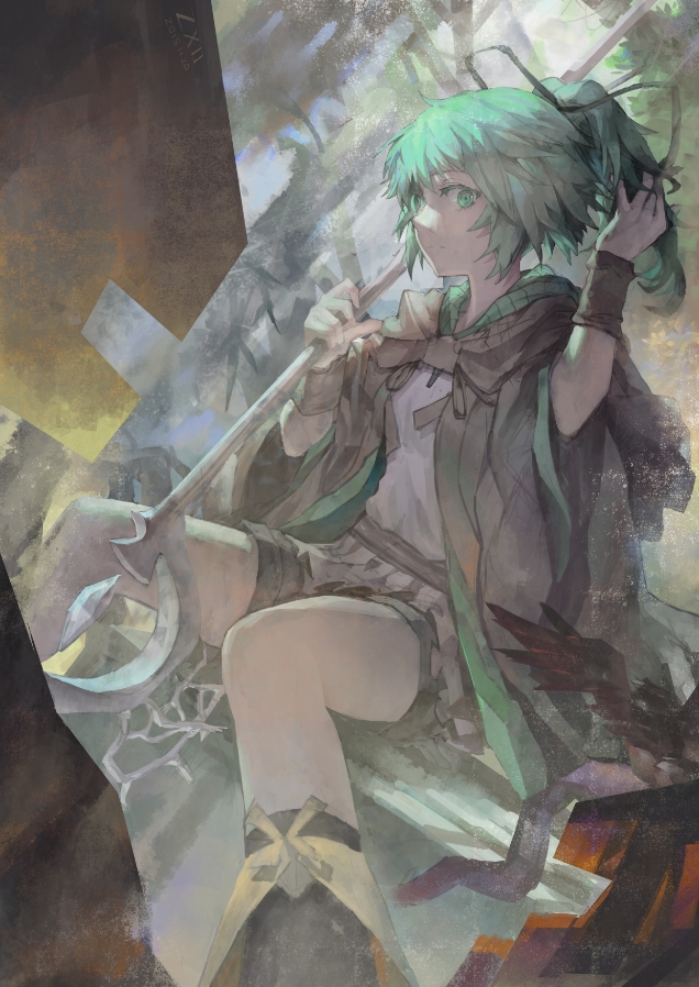wynn and wynn the wind charmer (yu-gi-oh!) drawn by zeixique