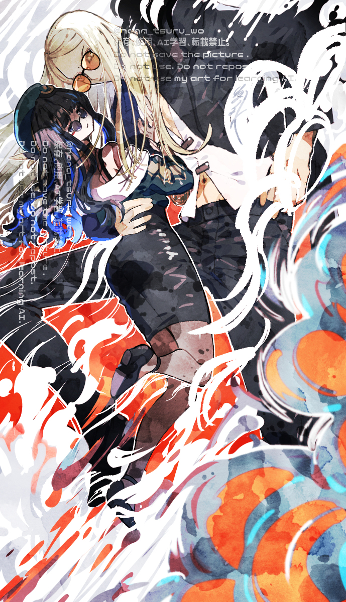 tenochtitlan and tezcatlipoca (fate and 1 more) drawn by sugomori_tsuru_(hana_tsuru_wo)
