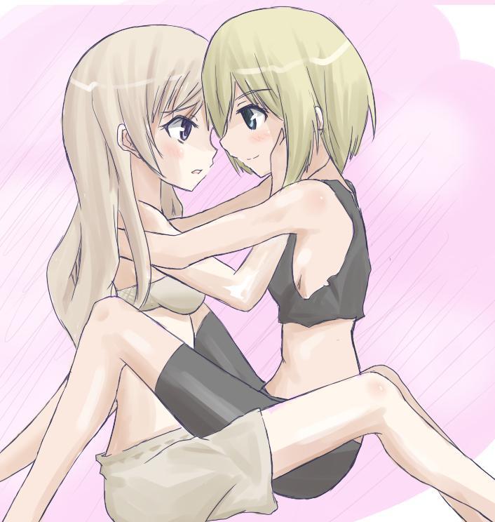 eila ilmatar juutilainen and erica hartmann (world witches series and 1 more) drawn by hakusen-hiki