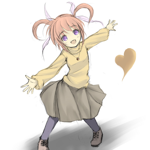 takamachi nanoha and raising heart (lyrical nanoha and 1 more) drawn by satou_takeshi