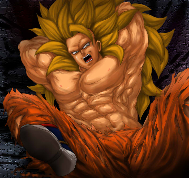 son goku (dragon ball and 1 more) drawn by killian_delbouix