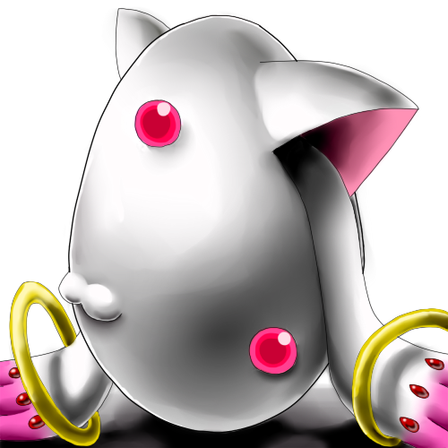 kyubey (mahou shoujo madoka magica and 1 more) drawn by daruma_(g05d7079)