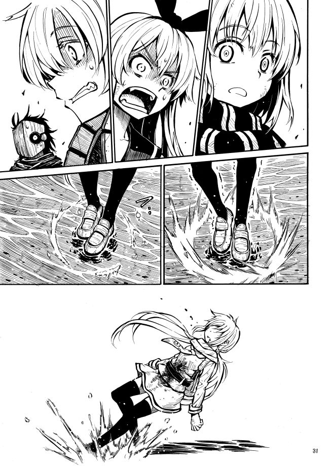 shimakaze, satsuki, re-class battleship, chi-class torpedo cruiser, and southern ocean oni (kantai collection) drawn by zepher_(makegumi_club)