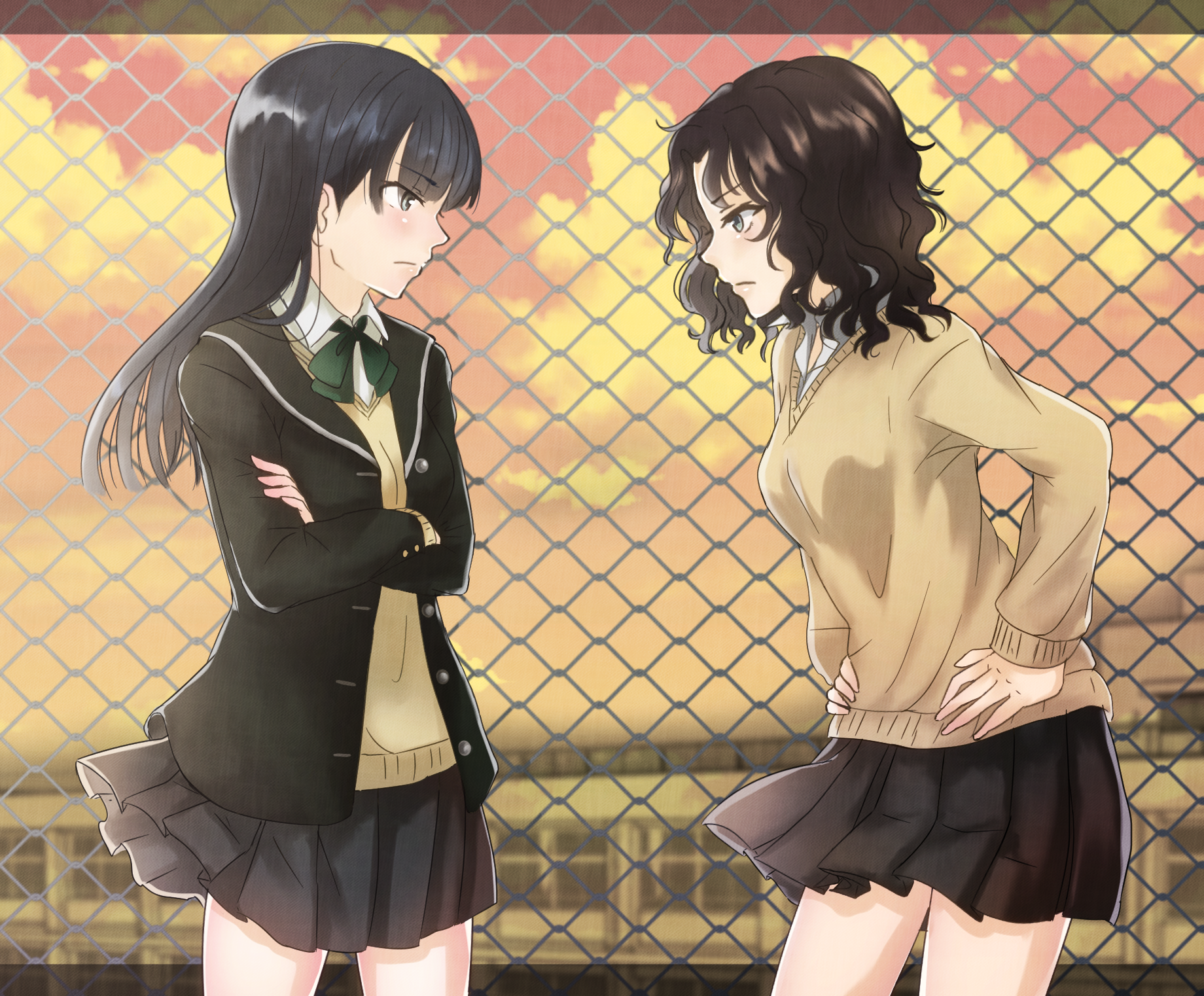 Tanamachi Kaoru And Ayatsuji Tsukasa Amagami Drawn By Himaneko Danbooru Tanamachi Kaoru And Ayatsuji Tsukasa Amagami Drawn By Himaneko Danbooru