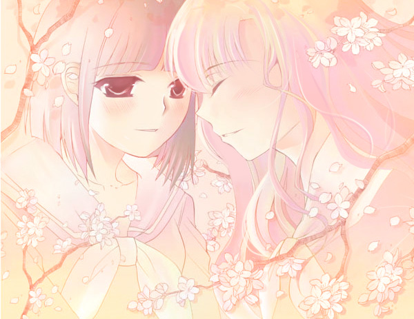 toudou shimako and nijou noriko (maria-sama ga miteru) drawn by teramoto_kaoru
