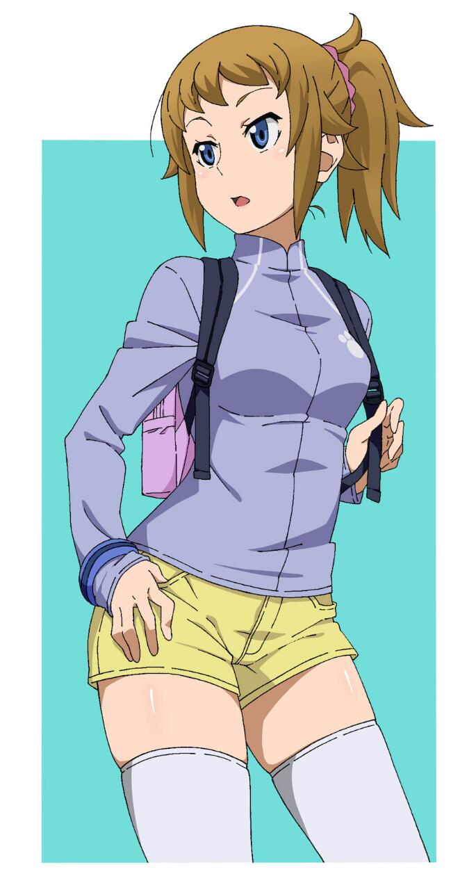 hoshino fumina (gundam and 2 more) drawn by akitetsu